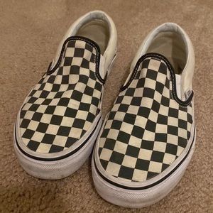 Black and White Checkered Vans